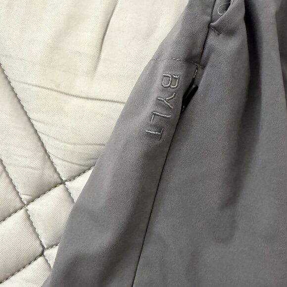 BYLT Premium Basics Shorts Mens 32 Gray 4-Way Stretch Performance Casual Golf - Picture 4 of 10